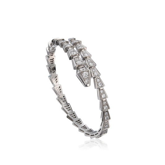 [Royal Jewellery]SERPENTI BRACELET 6MM SILVER DIAMOND