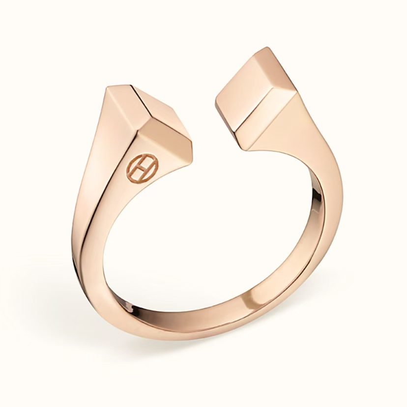 [Royal Jewellery]THE CONE RIVET RING IS OPEN AND ONE SIZE FITS ALL