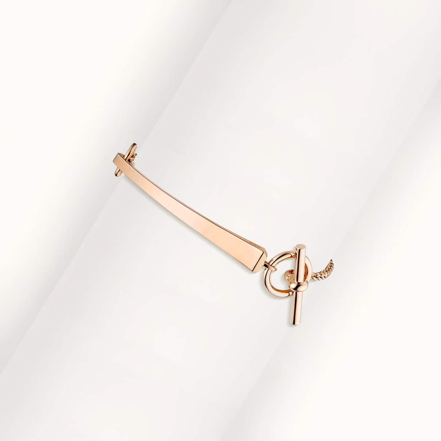 [Royal Jewellery]CLOU DE FORGE BRACELET WITH SQUARE CONE STUDS