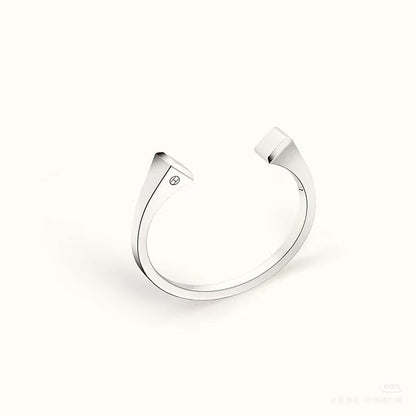 [Royal Jewellery]CLOU DE FORGE SQUARE CONE STUDS OPEN CUFF ONE SIZE
