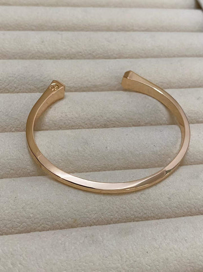 [Royal Jewellery]CLOU DE FORGE SQUARE CONE STUDS OPEN CUFF ONE SIZE