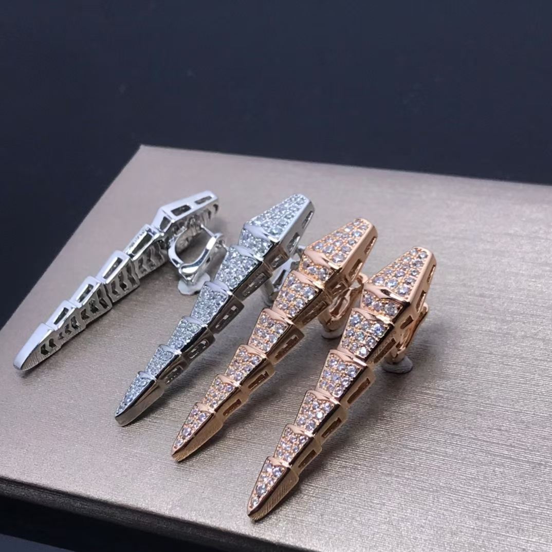 [Royal Jewellery]NEW！STARRY SNAKE CLIP-ON EARRINGS