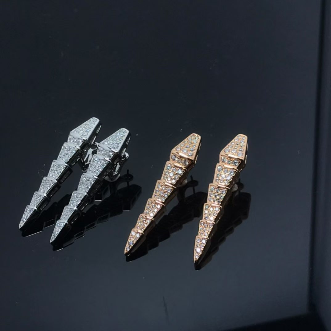 [Royal Jewellery]NEW！STARRY SNAKE CLIP-ON EARRINGS