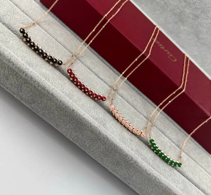 [Royal Jewellery]CLASH COLLECTION AGATE CHALCEDONY STUD NECKLACE