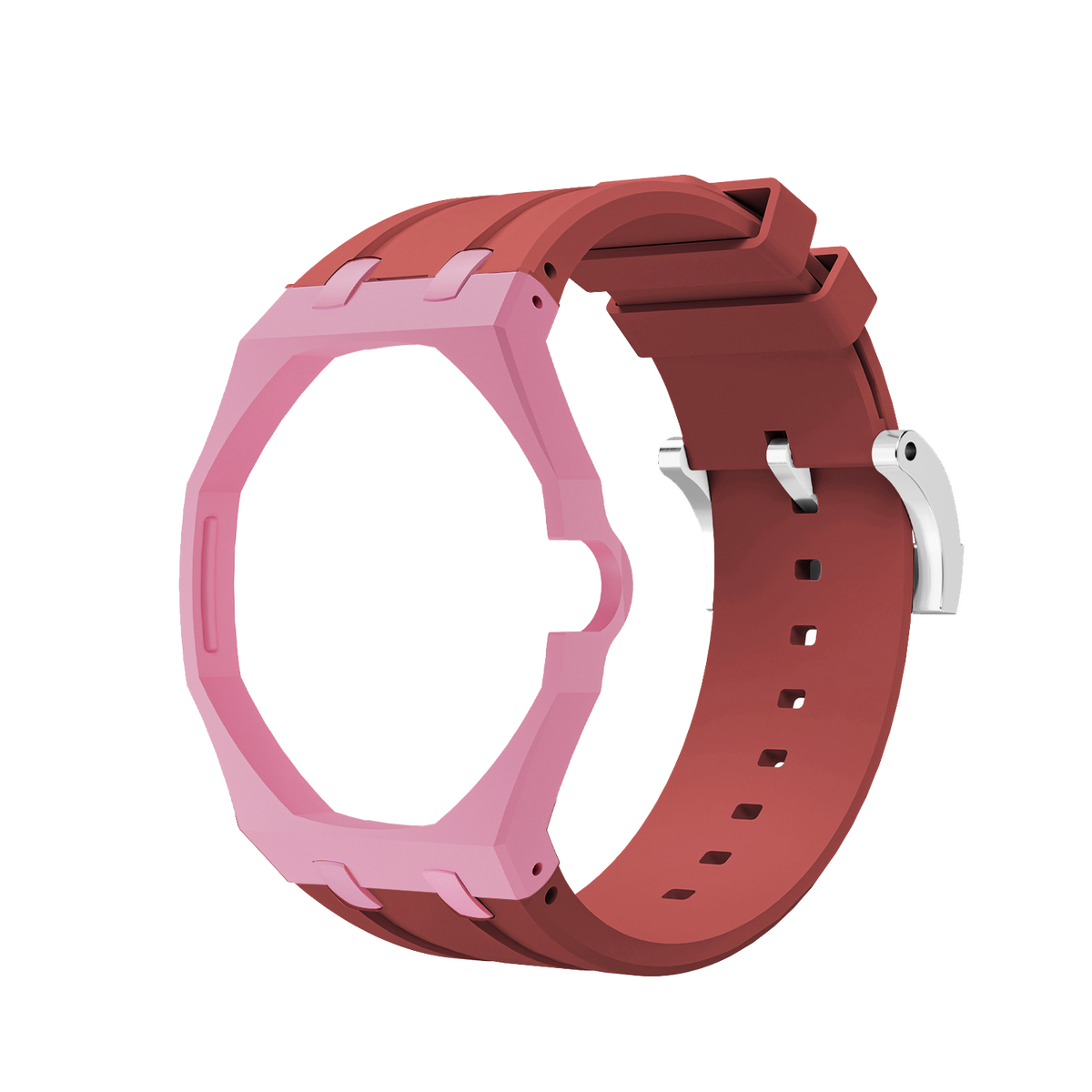Royal&Vicky Strap Exclusive Bioceramic Case & Silicone Strap Mix Color