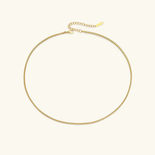 [Royal&Vicky]Danica Box Chain Goldkette