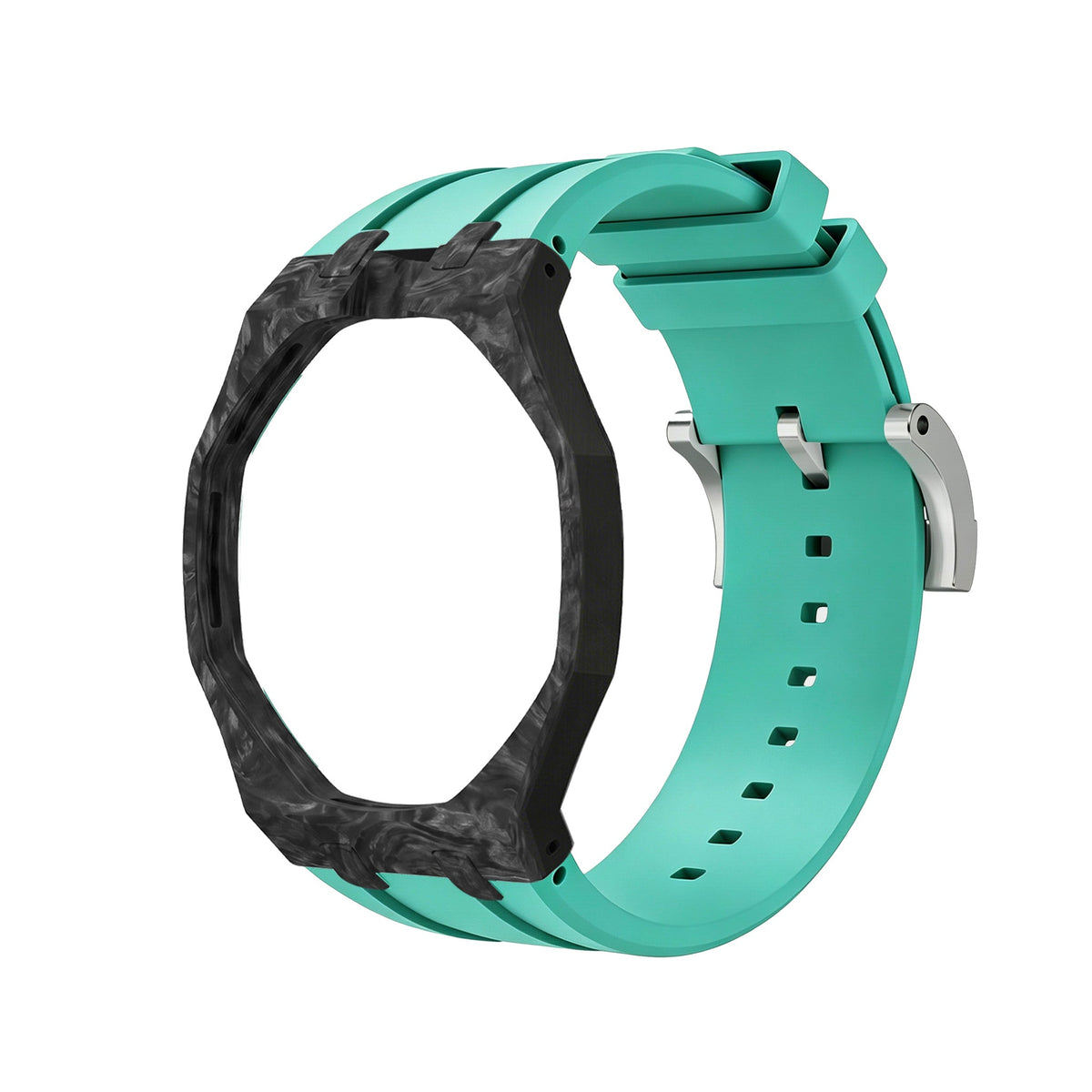 Royal Oak Pop Exclusive Gehäuse aus Karbonfaser & Silikonarmband