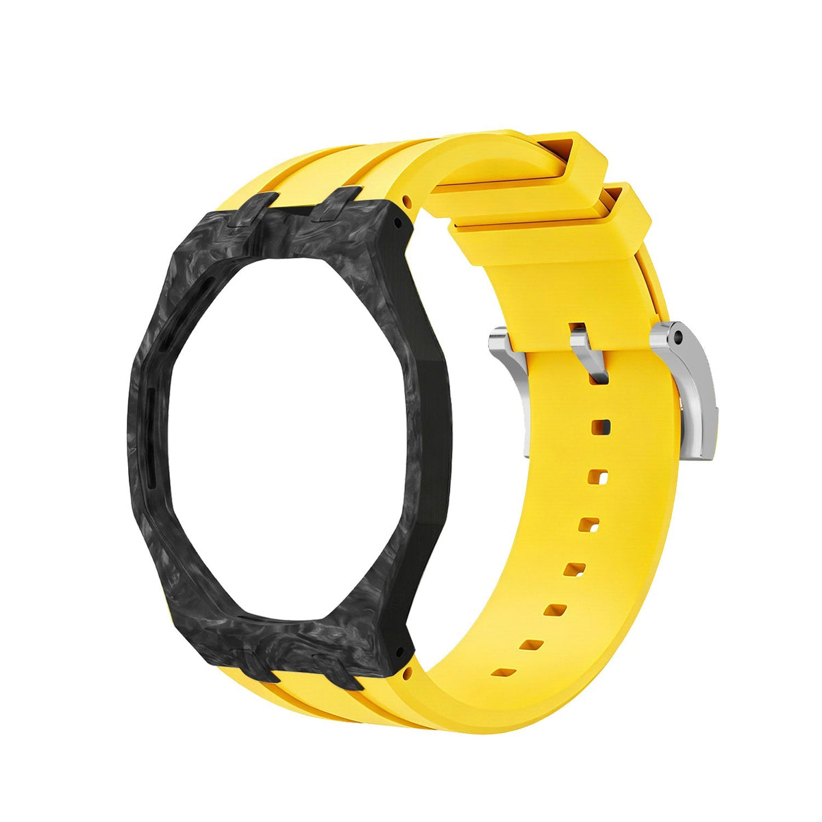 Royal Oak Pop Exclusive Gehäuse aus Karbonfaser & Silikonarmband