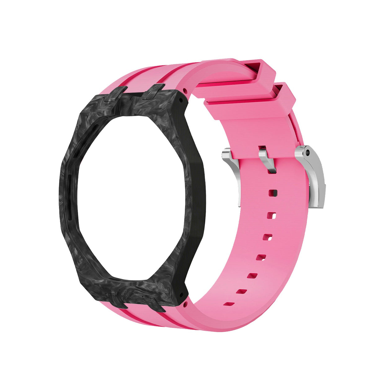 Royal Oak Pop Exclusive Gehäuse aus Karbonfaser & Silikonarmband