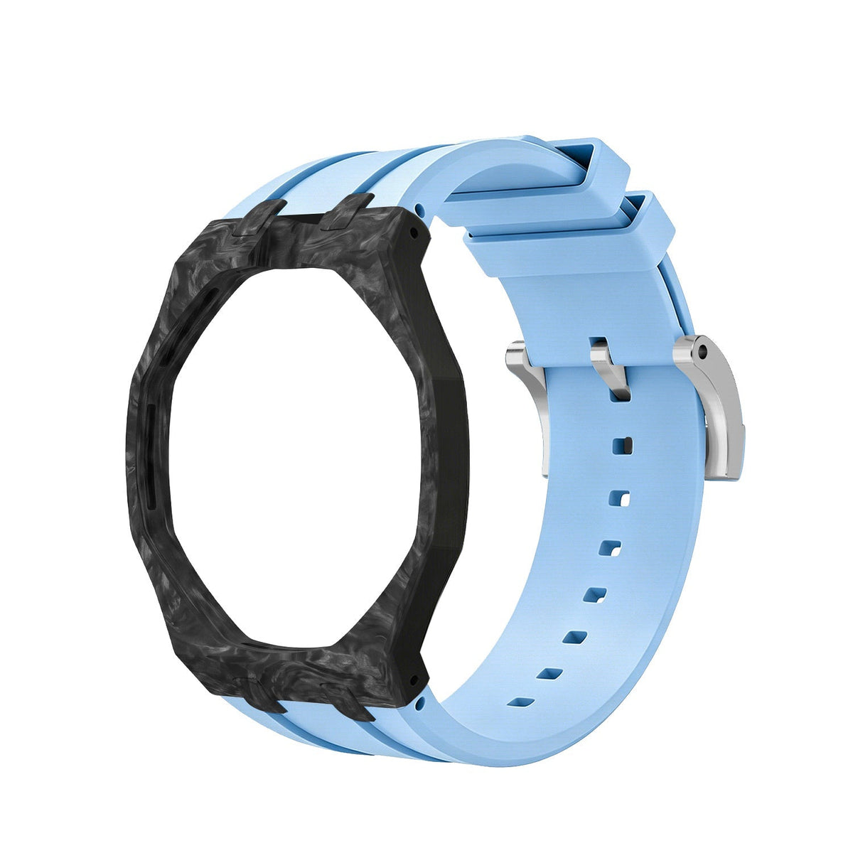 Royal Oak Pop Exclusive Gehäuse aus Karbonfaser & Silikonarmband