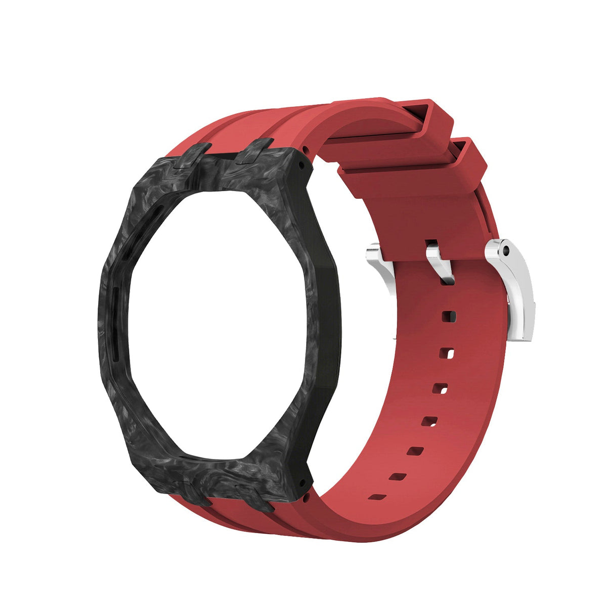 Royal Oak Pop Exclusive Gehäuse aus Karbonfaser & Silikonarmband