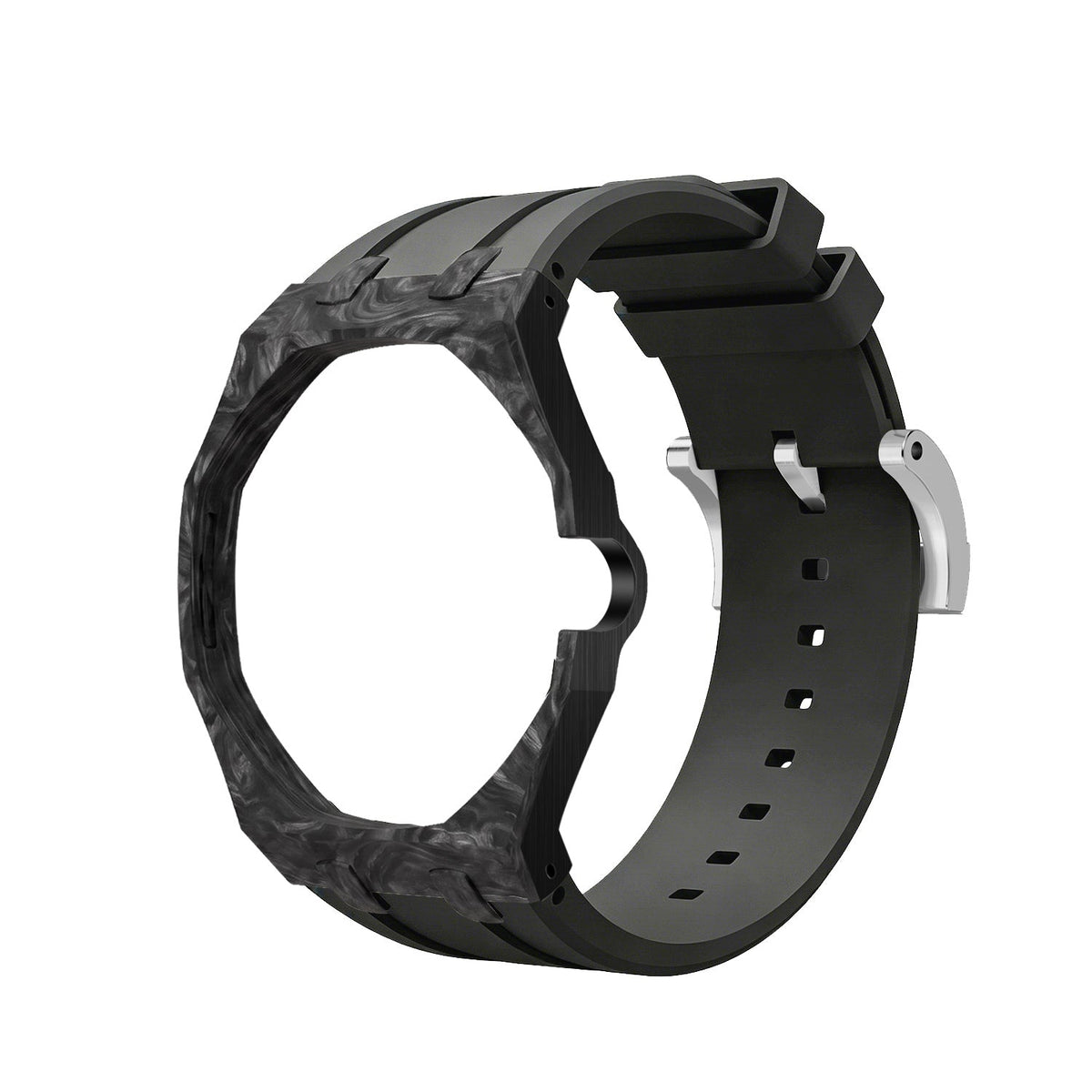 Royal Oak Pop Exclusive Gehäuse aus Karbonfaser & Silikonarmband