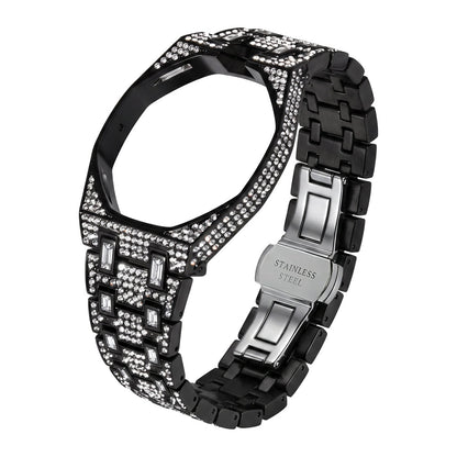 Royal&Vicky Strap Exclusive Bioceramic Case & Bioceramic Strap Full Diamond