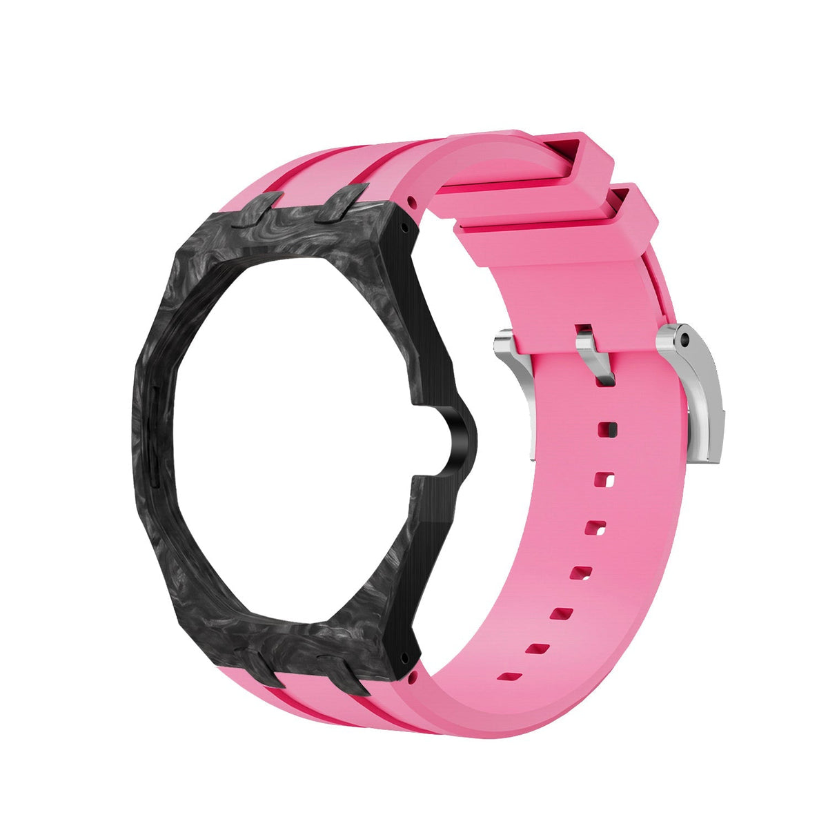 Royal Oak Pop Exclusive Gehäuse aus Karbonfaser & Silikonarmband