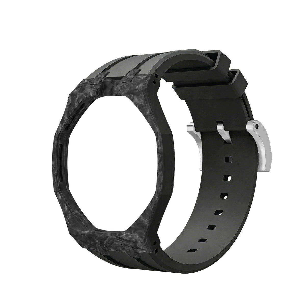 Royal Oak Pop Exclusive Gehäuse aus Karbonfaser & Silikonarmband