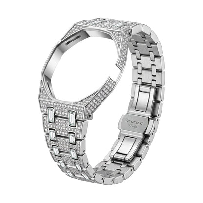 Royal&Vicky Strap Exclusive Bioceramic Case & Bioceramic Strap Full Diamond
