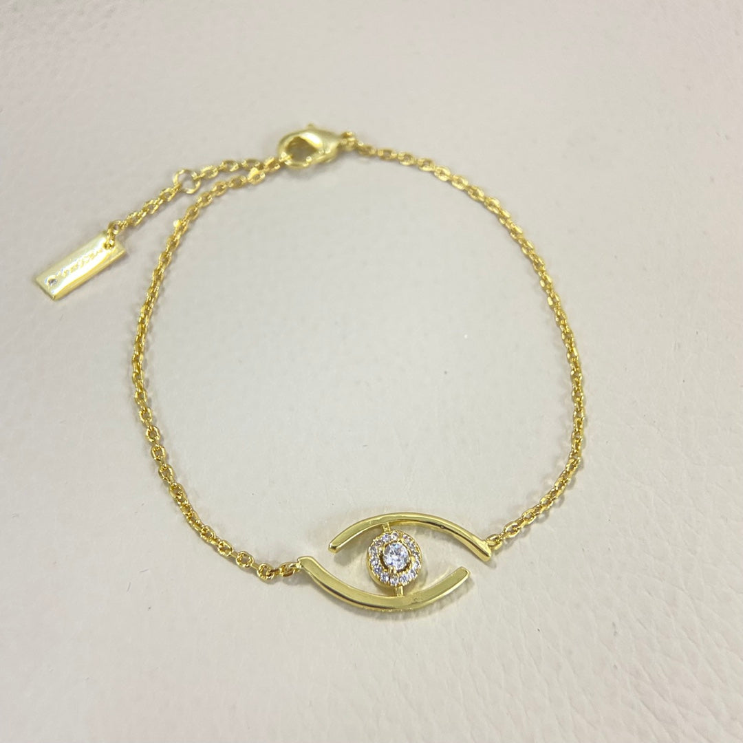[Royal Jewellery]Lucky Eye Pave-Set Diamond Bracelet