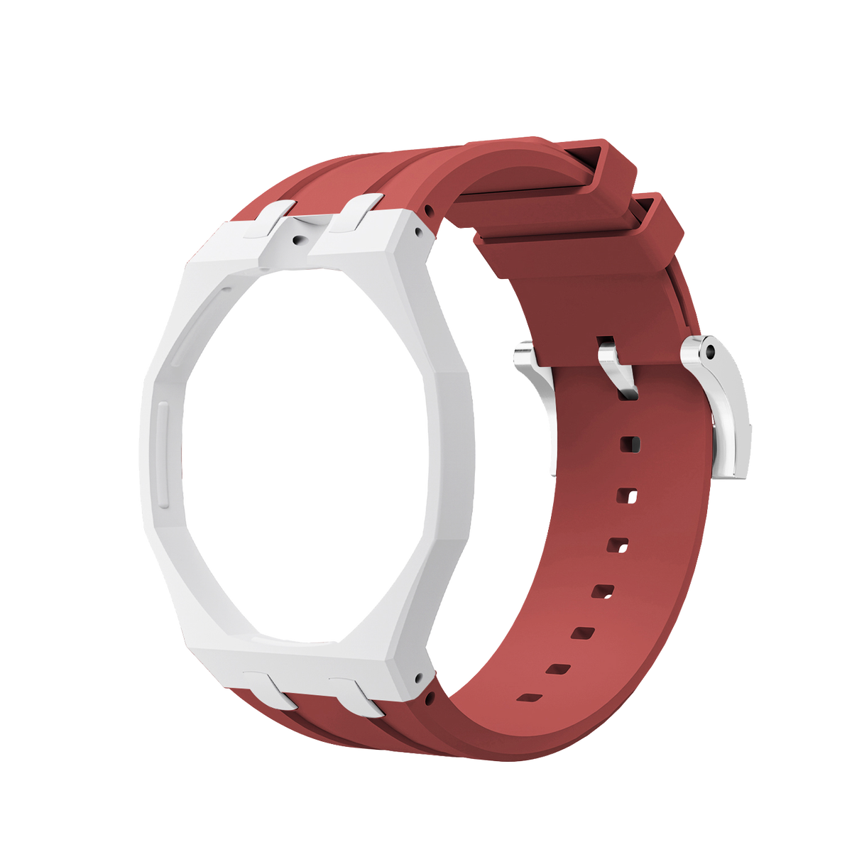 Royal&Vicky Strap Exclusive Bioceramic Case & Silicone Strap Mix Color