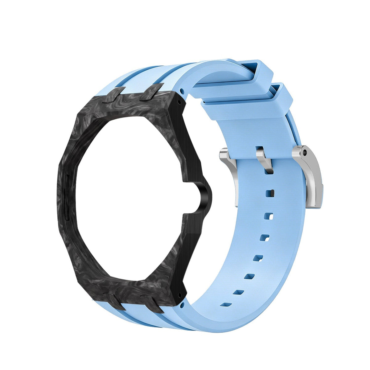 Royal Oak Pop Exclusive Gehäuse aus Karbonfaser & Silikonarmband