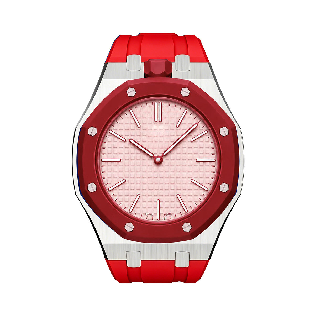 Royal&Vicky Strap Exclusive Steel Case & Silicone strap