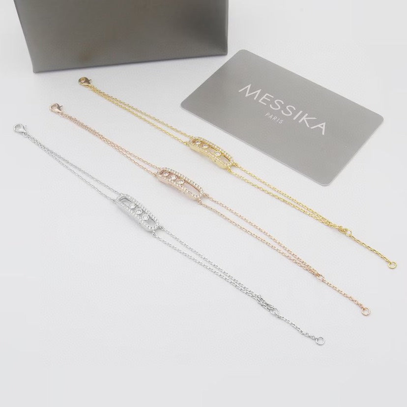 [Royal Jewellery] Move Classique pavé bracelet