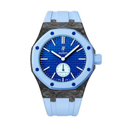 Royal Oak Pop Exclusive Gehäuse aus Karbonfaser & Silikonarmband