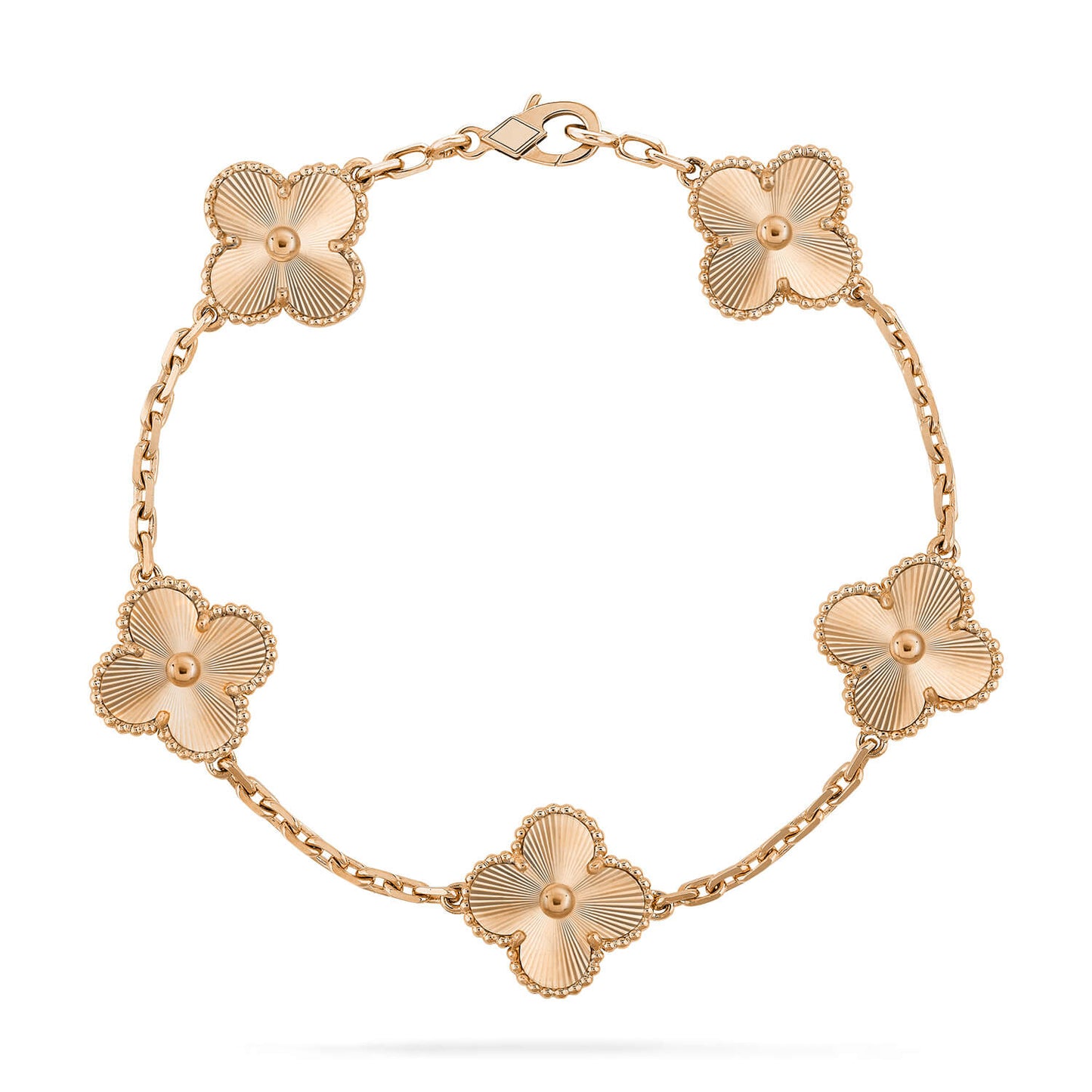 [Royal Jewellery] CLOVER 5 MOTIF LASER BRACELET COLLECTION