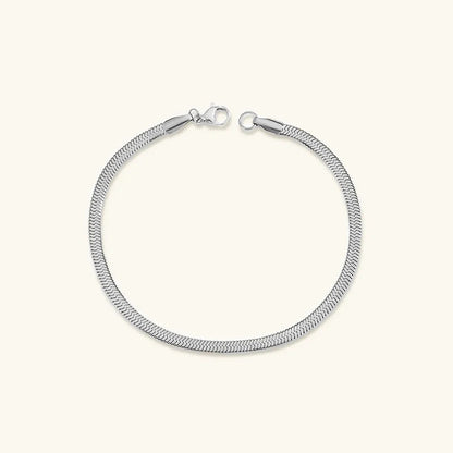 [Royal&Vicky]Vida Gold Herringbone Bracelet