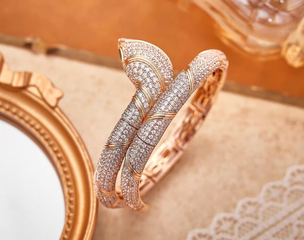 [Royal Jewellery]HAUTE COUTURE GOLD SERPENTI BRACELET