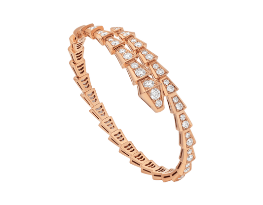 [ROYAL]SERPENTI BRACELET 6.8MM PINK GOLD DIAMOND