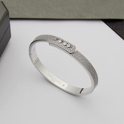 [Royal Jewellery]Move Noa Full Pavé Diamond Bangle Bracelet