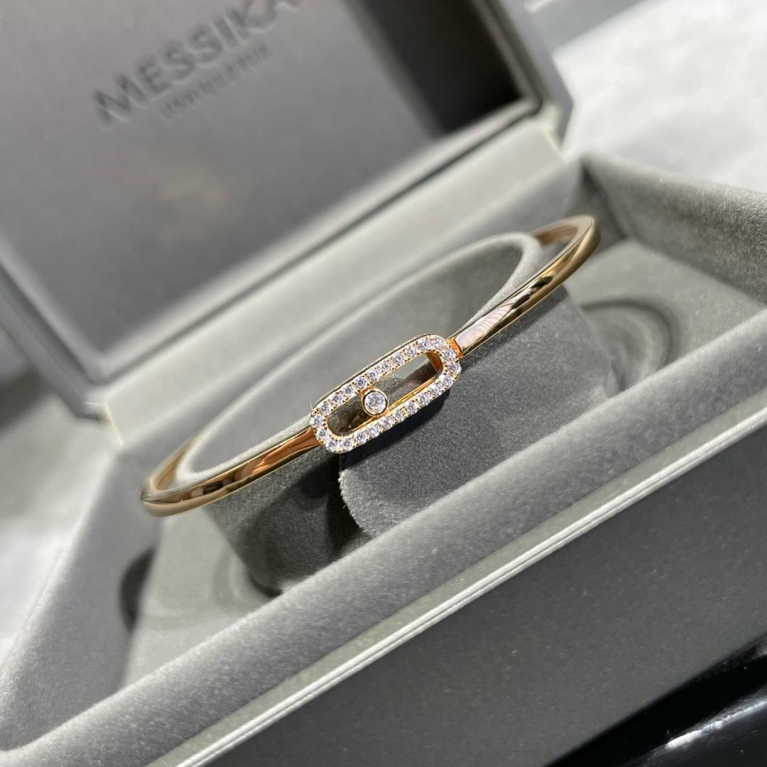 [Royal Jewellery]Move Uno pavé flex bangle medium