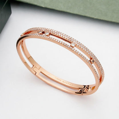 [Royal Jewellery]Move Romane pavé bangle