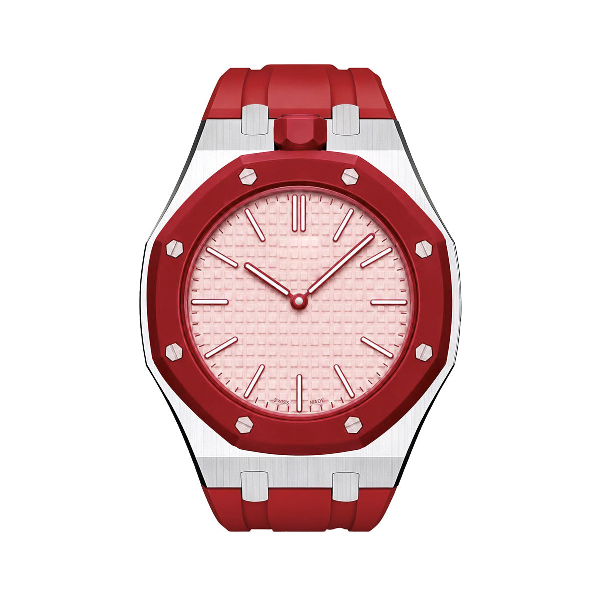 Royal&Vicky Strap Exclusive Steel Case & Silicone strap