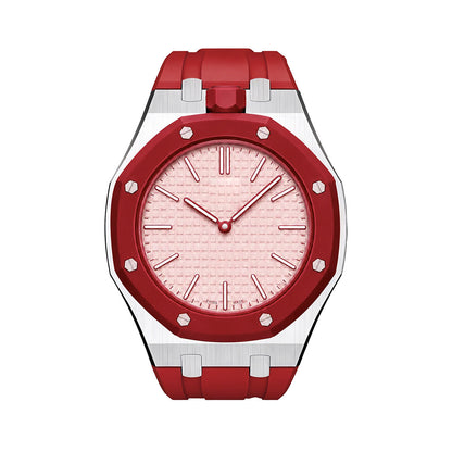 Royal&Vicky Strap Exclusive Steel Case & Silicone strap