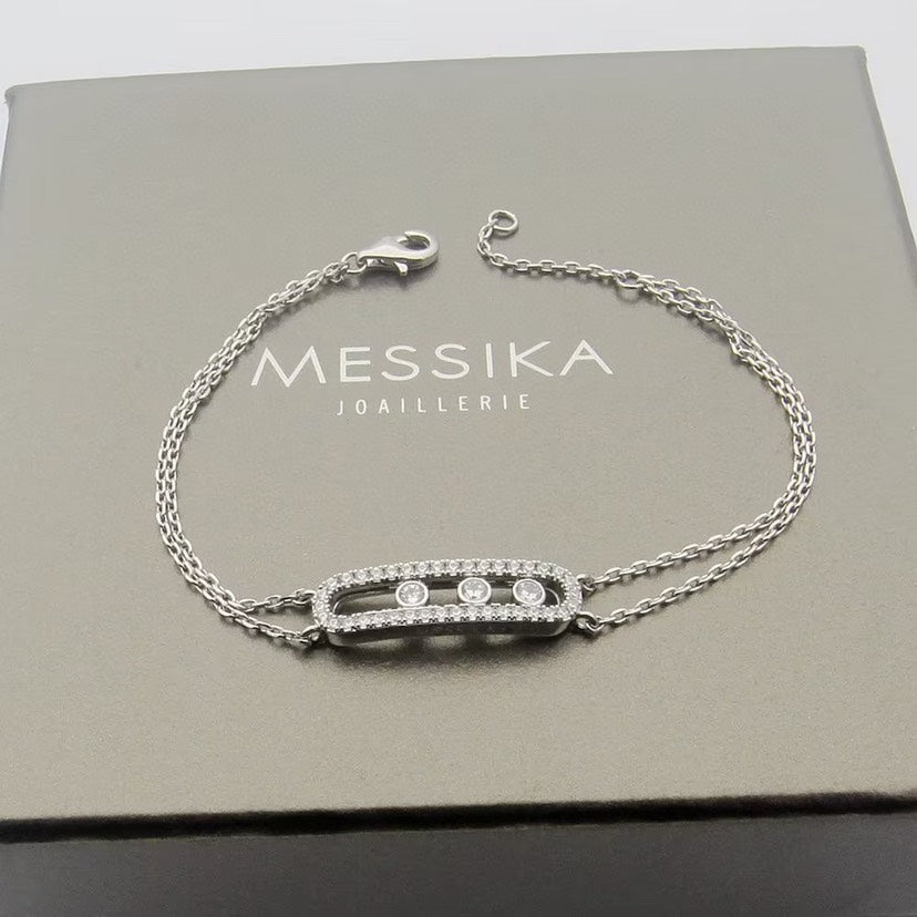 [Royal Jewellery] Move Classique pavé bracelet