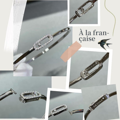 [Royal Jewellery]Move Uno pavé flex bangle medium