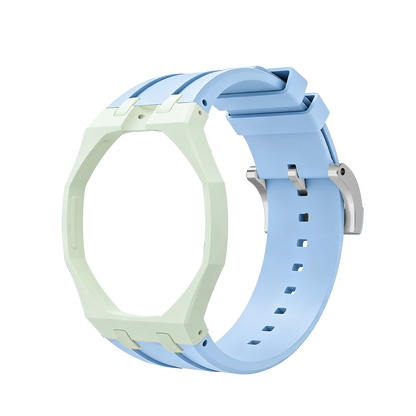Royal&Vicky Strap Exclusive Bioceramic Case & Silicone Strap Mix Color