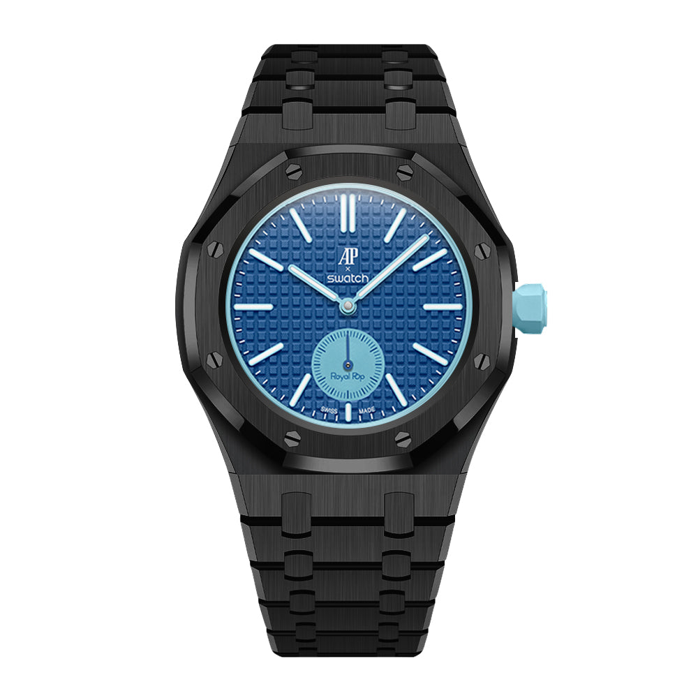 Royal Oak Pop Exklusives Stahlgehäuse & Armband Uhrband mit vollständiger Einfassung