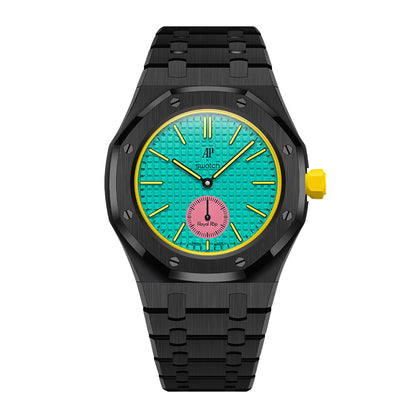 Royal Oak Pop Exklusives Stahlgehäuse & Armband Uhrband mit vollständiger Einfassung