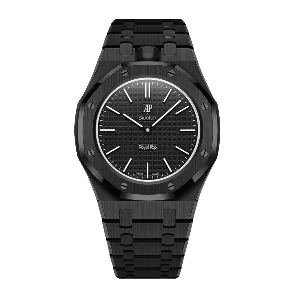 Royal Oak Pop Exklusives Stahlgehäuse & Armband Uhrband mit vollständiger Einfassung