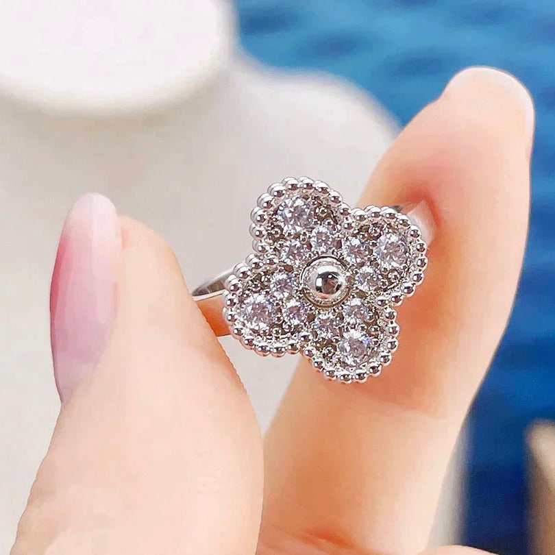 [ROYAL]CLOVER DIAMOND RING