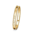 [Royal&Vicky]SIGNATURE DUAL-BEADED BANGLE