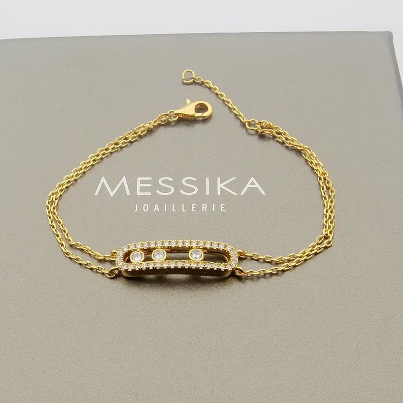 [Royal Jewellery] Move Classique pavé bracelet