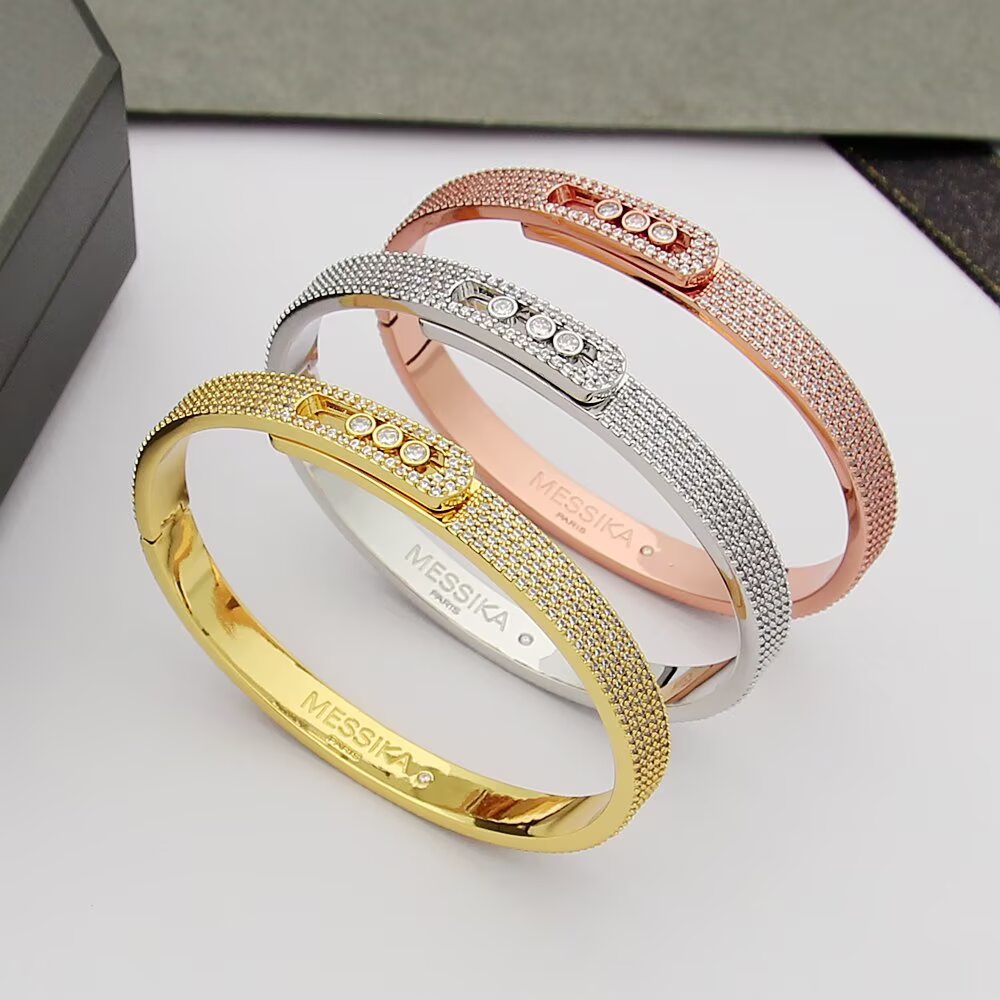 [Royal Jewellery]Move Noa Full Pavé Diamond Bangle Bracelet