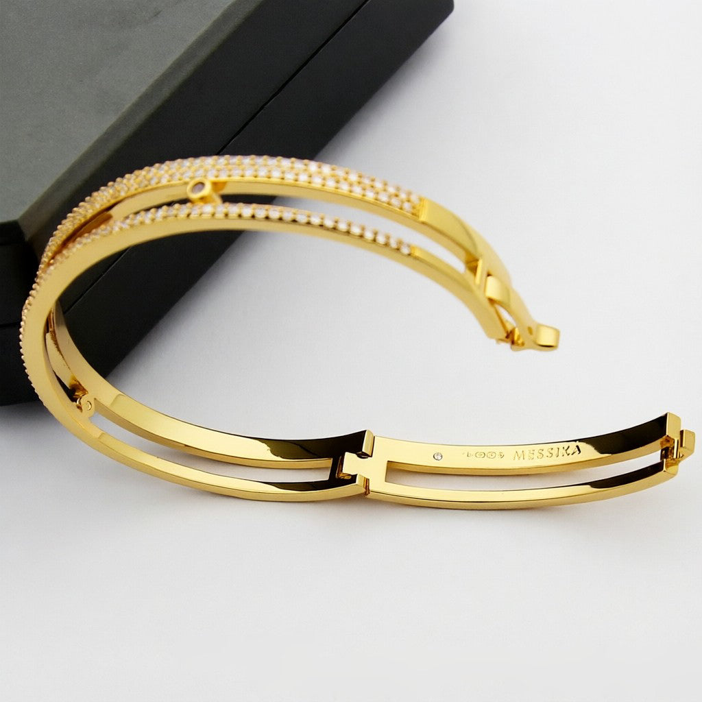 [Royal Jewellery]Move Romane pavé bangle
