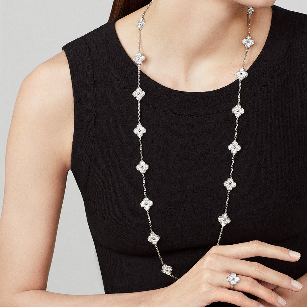 [Royal Jewellery]CLOVER 20 MOTIFS  LASER SILVER