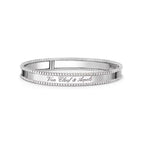 [Royal&Vicky]SIGNATURE DUAL-BEADED BANGLE