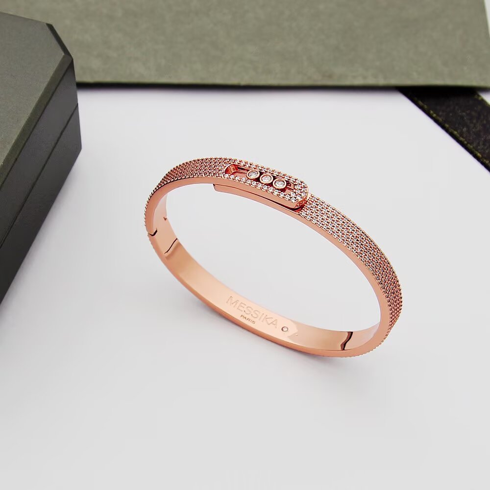 [Royal Jewellery]Move Noa Full Pavé Diamond Bangle Bracelet