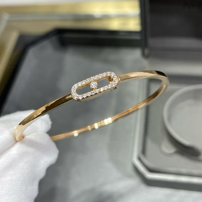 [Royal Jewellery]Move Uno pavé flex bangle medium
